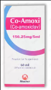 Co Amoxi Suspension 156.25mg/5Ml 60Ml