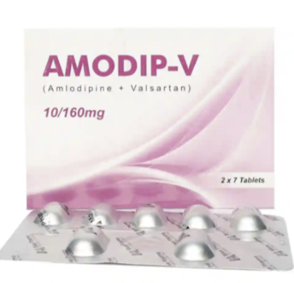Amodip-V 10/160mg Tablets