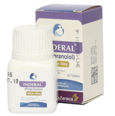Inderal 40mg Tablets BOTTLE