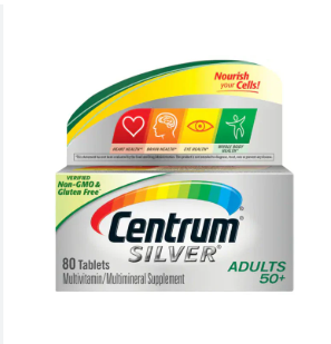 CENTRUM SILVER ADULTS 50+ 80 TABLET