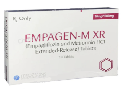 Empagen-M 10/1000mg Tablets
