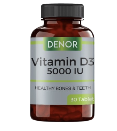 DENOR VITAMIN D3 5000IU