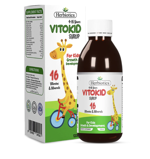 HB VITOKID SYRUP 120ML