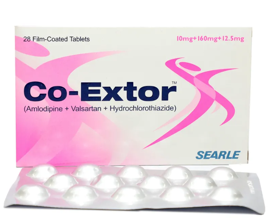 Co-Extor 10/160/12.5mg Tablets