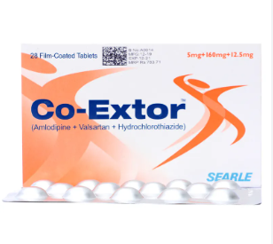 Co-Extor 5/160/12.5mg Tablets