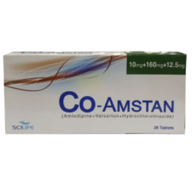 Co-amstan 10+160+12.5mg Tablets