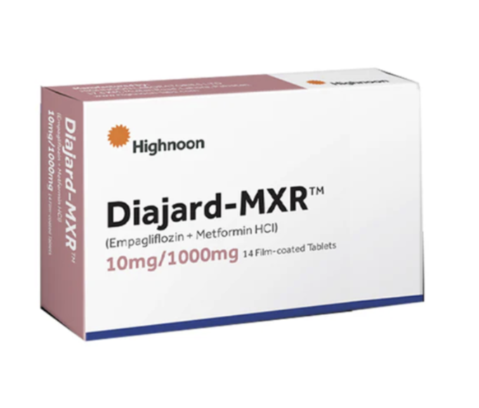 Diajard-MXR 10/1000mg tab
