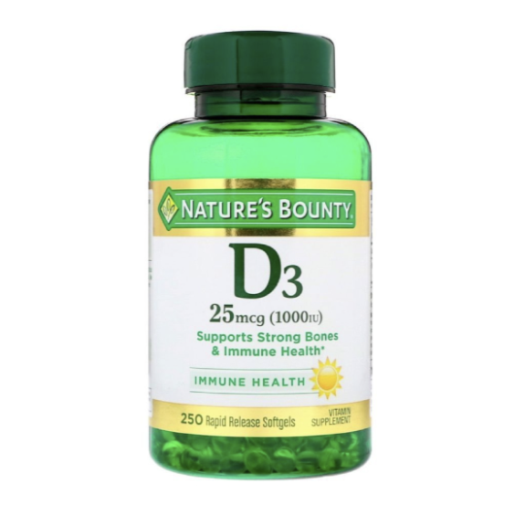 Nb D3 25mcg 1000iu 250cap