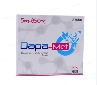 DAPA-MET 5MG/850MG 28