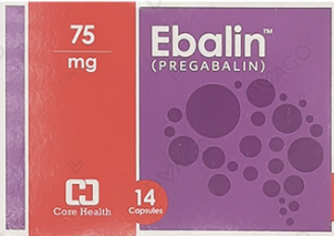 ebalin 75mg cap
