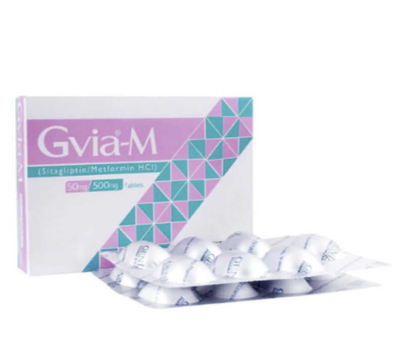 GVIA-M 50/500MG 28'S