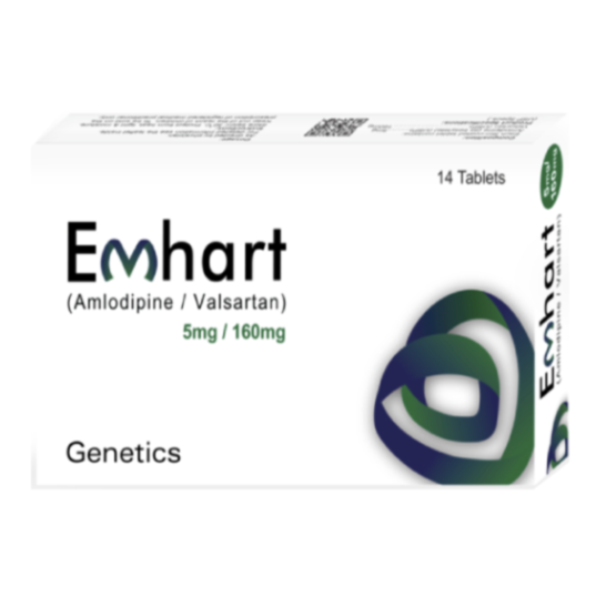 Emhart 5/160mg tab