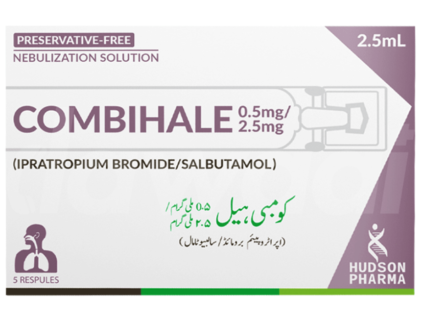 Combihale 0.5/2.5mg NEB