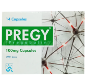PREGY 100MG CAPSULS
