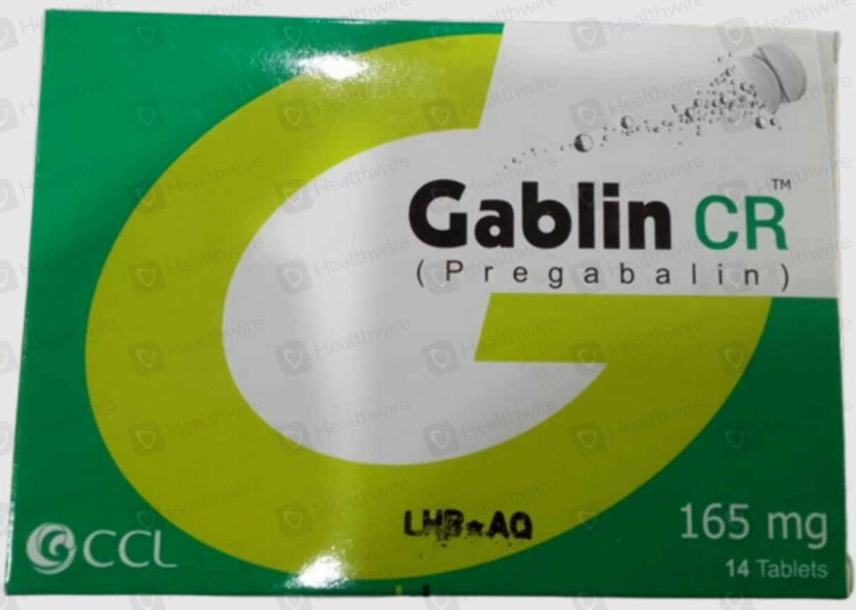 GABLIN CR 165MG TABLET