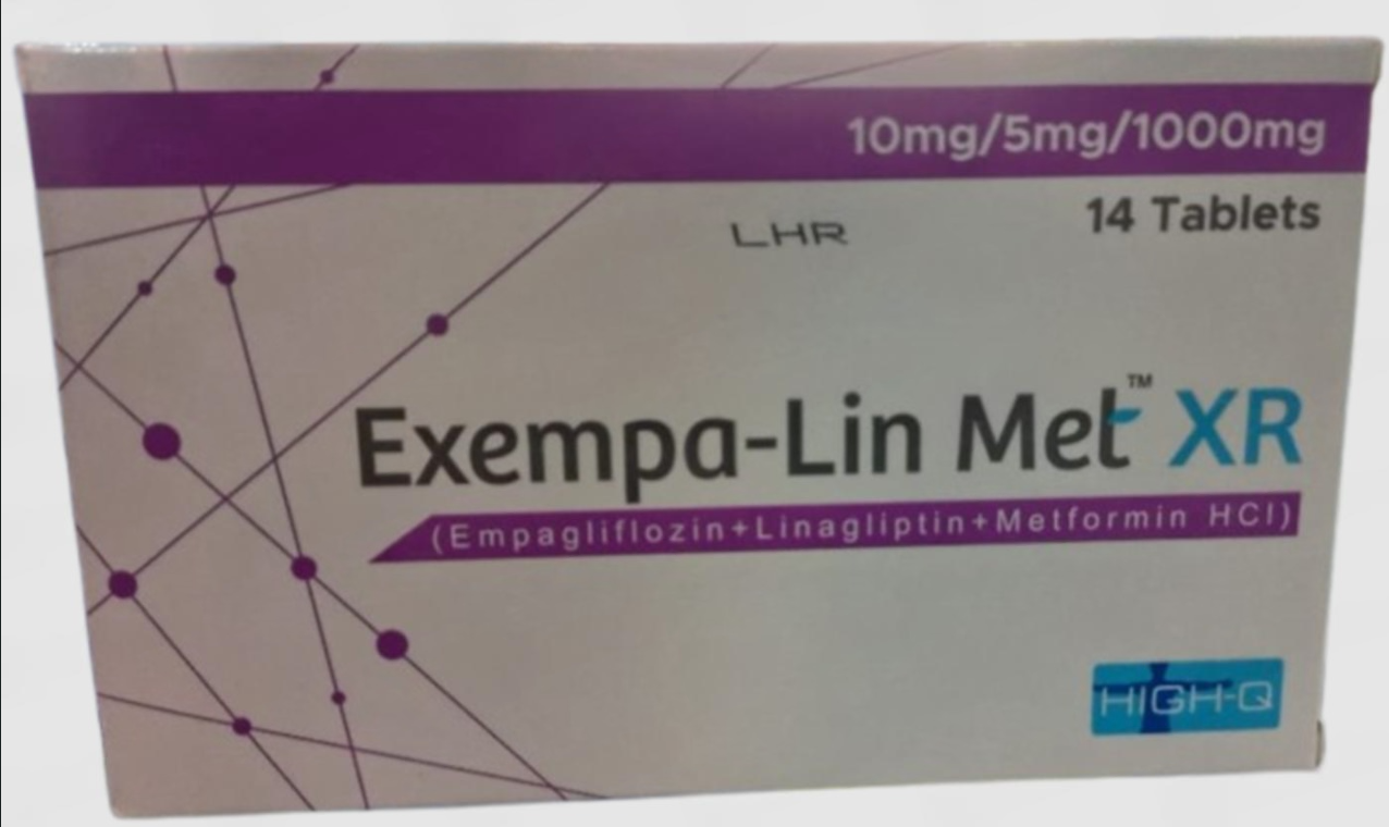 EXEMPA-LIN MET XR 25/5/1000