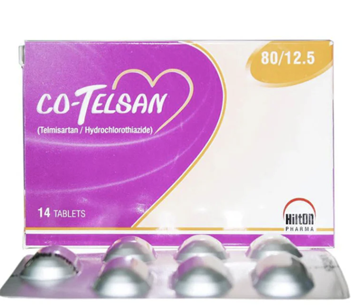 Co-Telsan 80/12.5mg Tablets