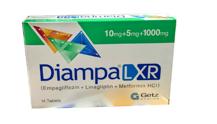 Diampa LXR 10mg+5mg+1000mg