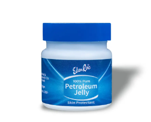 Edenroc petroleum jelly glass