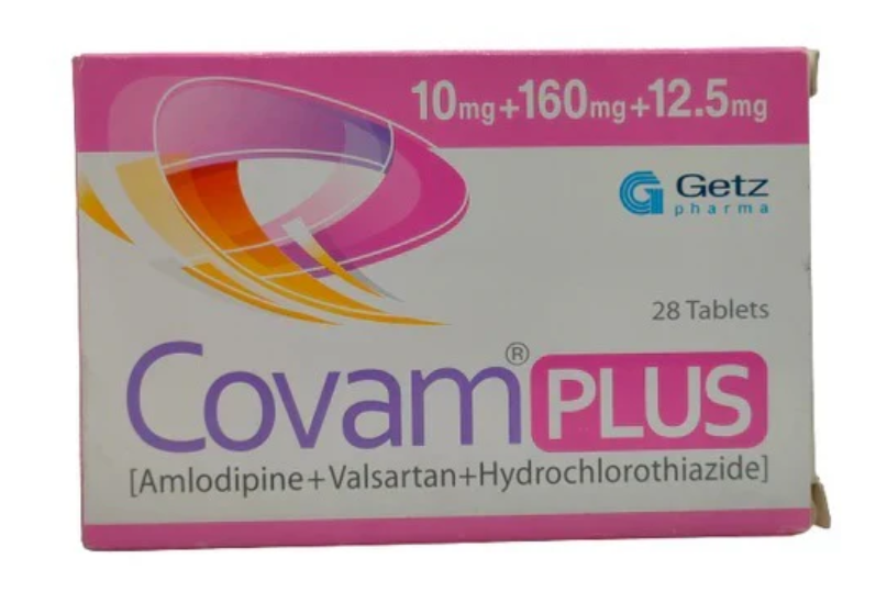Covam Plus 10/160/12.5mg Tablets