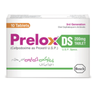 Prelox DS 200mg Tab