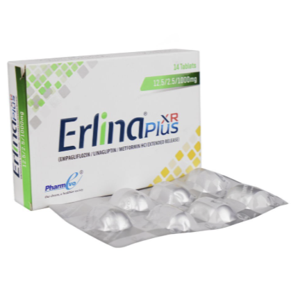Erlina Plus XR 12.5/2.5/1000MG