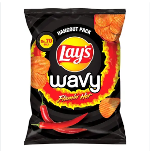 Lays Wavy Flaming Hot 70g