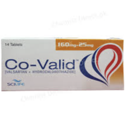 Co-Valid 160/25mg Tab
