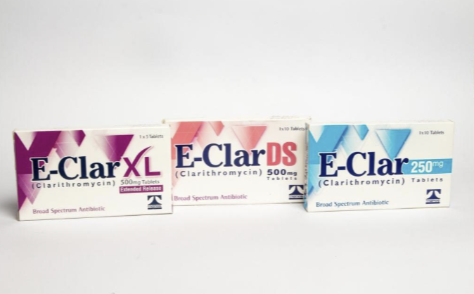 E-CLAR DS 500MG TAB