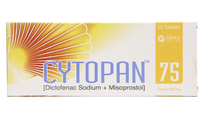 Cytopan 75mg Tablets