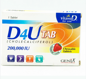 D4U 200,000IU Tablets