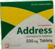 ADDRESS 5/80MG TAB