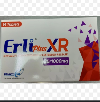 Erlina Plus XR 25/5/1000MG Tab