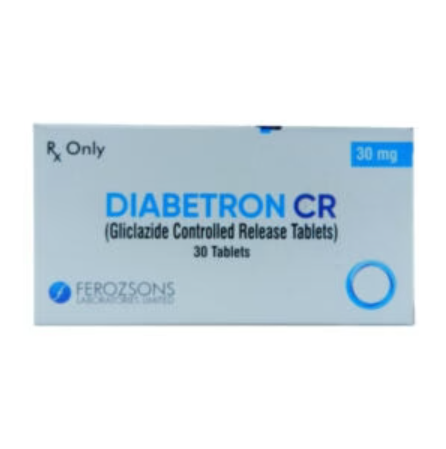 Diabetron CR 30mg Tablets