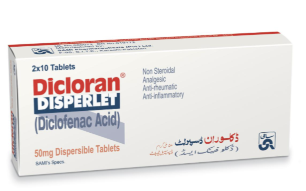 Dicloran Displert 50mg Tablets