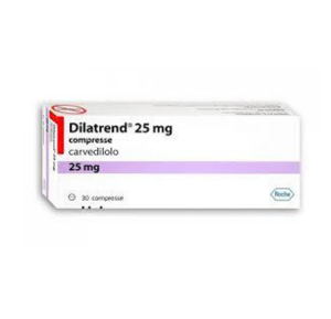 Dilatrend 25mg Tablets