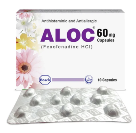 Aloc 60mg Capsulse