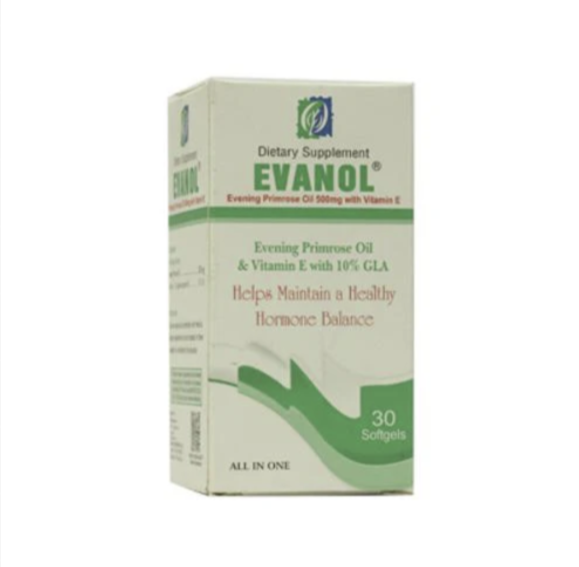 Evanol Capsules 30s