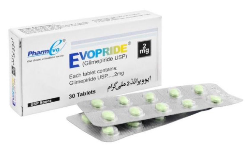 Evopride 2mg Tablets