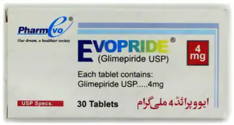 Evopride 4mg Tablets