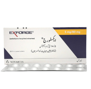 Exforge 5mg/80mg Tablets