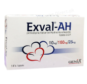 Exval-Ah 10/160/25mg Tablets