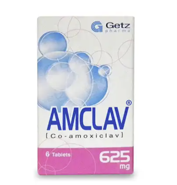 Amclav 625mg Tablets 6s