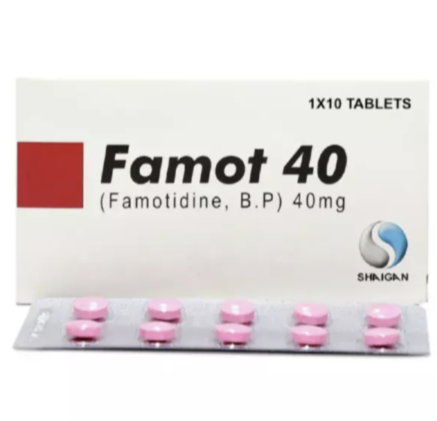 Famot 40mg Tablets