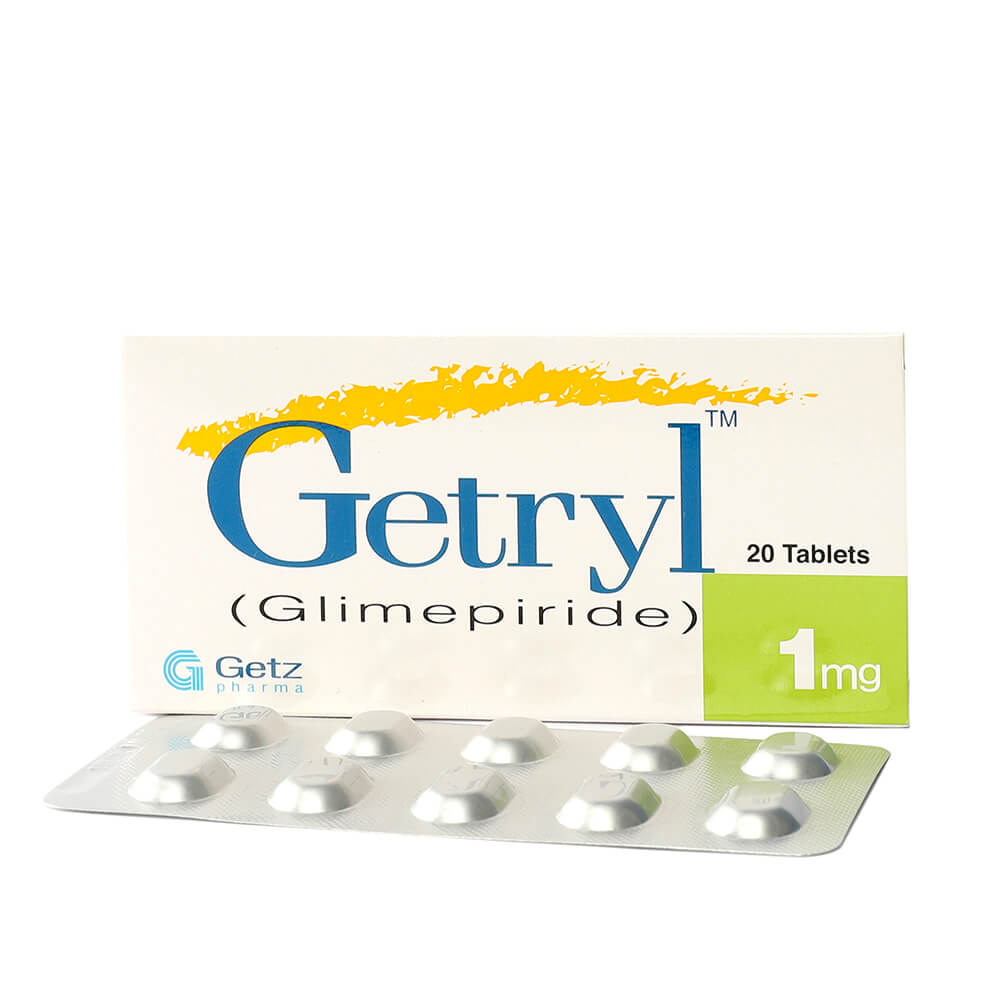 Getryl 1mg Tablets