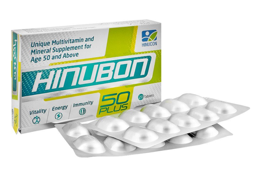Hinubon Plus 50mg Tablets