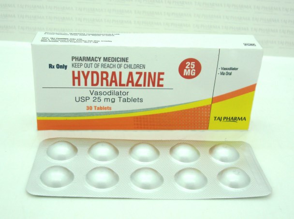 Hydralazine HCl 25mg Tablets