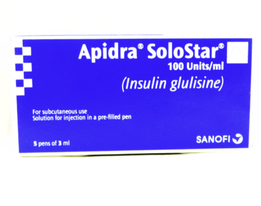 Apidra 100Iiu Solostar