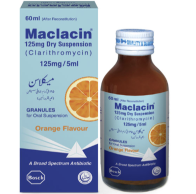 Maclacin 125mg Suspension 60ml