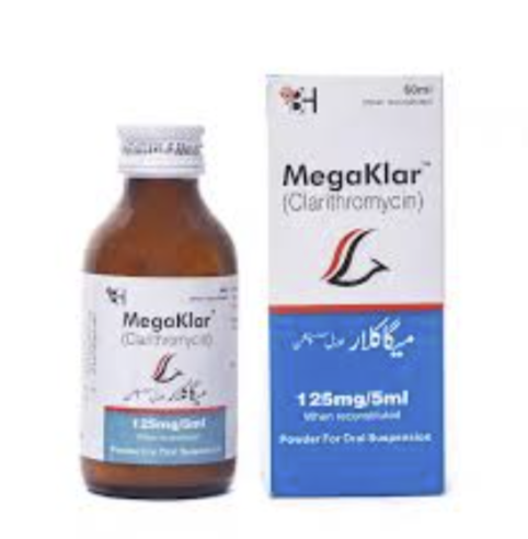 Megaklar 125mg/5Ml Dry Suspension
